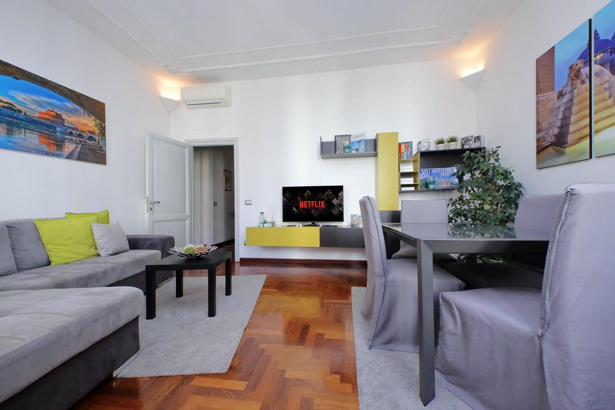 Luxury Apartment Vaticano-S'Peter Basilica - Netflix Wifi - Aircond Rom Eksteriør billede
